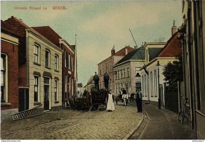 Goor (Ov.) Groote Straat te 1909 de tulp