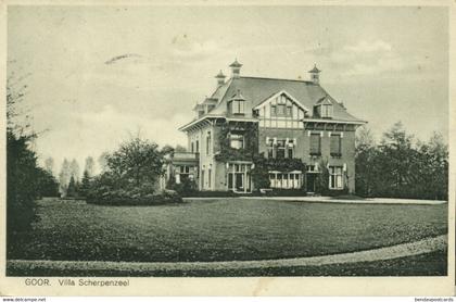 Nederland, GOOR, Villa Scherpenzeel (1920s) Ansichtkaart