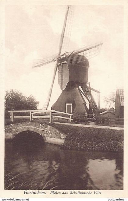 Nederland - GORINCHEM - Molen aan Schelluinsche Vliet
