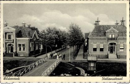 CPA Wildervank Groningen Niederlande, Stationsstraat