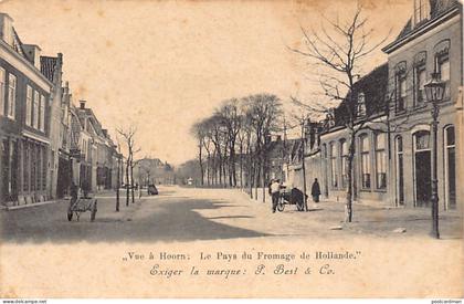 Nederland - HOORN - Reclamekaart voor P. best & Co. kaas.