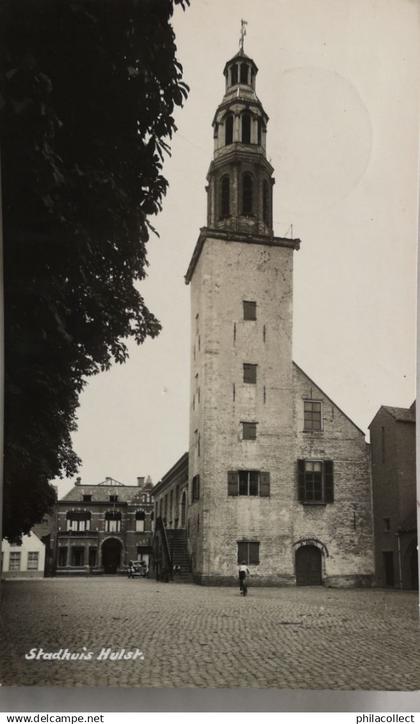 Hulst (Zld.) Stadhuis - Newo Fotokaart 1938