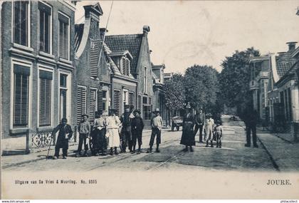 Joure (Frl.) Veel Volk 1904  Topkaart