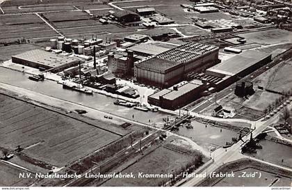 Nederland - KROMMENIE - N.V. Nederlandsche Linoleumfabriek - Fabriek Zuid