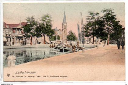 Pays Bas -  Leidschendam - Peniches - Canal - CPA°