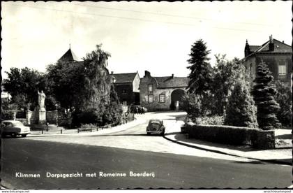 CPA Klimmen Limburg Niederlande, Dorpsgezicht met Romeinse Boerderij