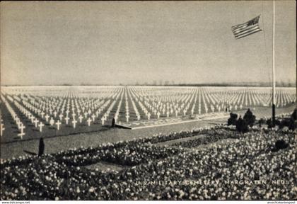 CPA Margraten Limburg Niederlande, U. S. Military Cemetry