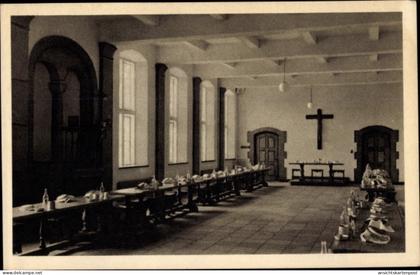 CPA Tegelen Heidenend Venlo Limburg Niederlande, Cistercienserabdij, Refectorium