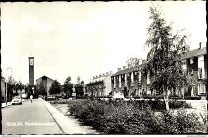 CPA Tegelen Heidenend Venlo Limburg Niederlande, Plechelmusstraat