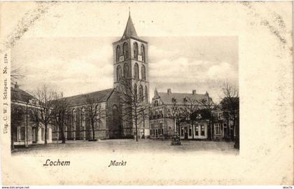 CPA AK LOCHEM Markt NETHERLANDS (603122)