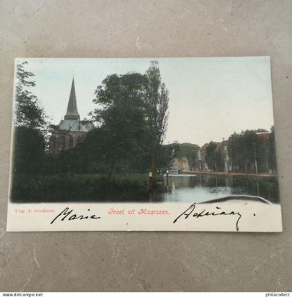 Maarssen (Utr.) Groet Uit 1907 uitg. J. Groetheer