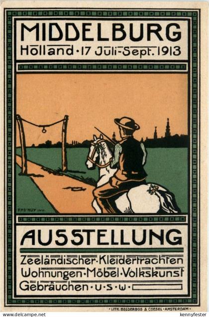 Middelburg - Ausstellung Zeeländischer Kleidertrachten 1913