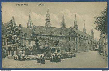 Middelburg Balans, gelaufen 1912 (AK3151)