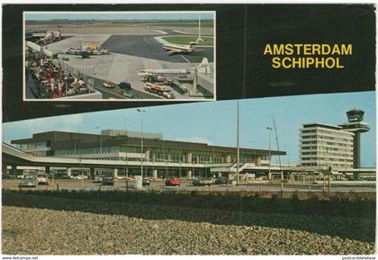 Amsterdam Internationale Luchthaven Schiphol - & airport, old cars
