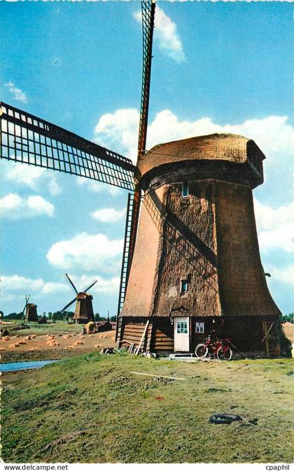 CPM Noord hollandse watermolen Moulin a vent