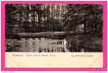 Nunspeet - Vijver van de Groote Bunte - Uitg. W.W. NIJHOLT NUNSPEET