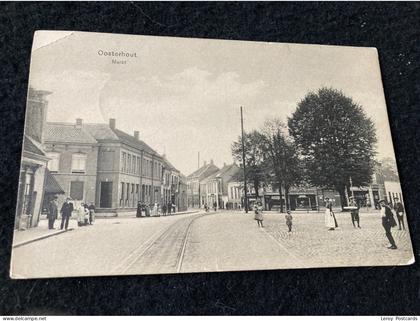 #0523 Oosterhout Markt 1915 mobilisatie