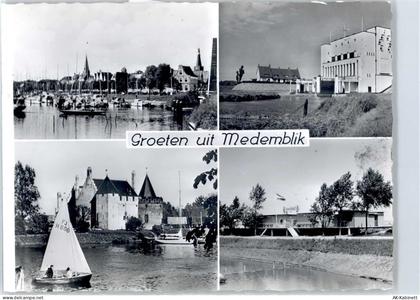 1671 Medemblik - Kirche, Ortsansicht, Hafen, Burg - 51097292