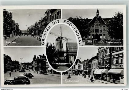 4701 Roosendaal - Rathausstraße Markt Burgstraße Mühle Wouwseweg St. Eli... - 10437836