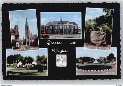 5461 Veghel - Kirche, Gemeentehuis, Monument, Julianapark, Hartplein - 50529641