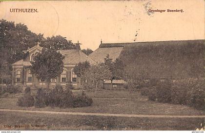 ac0246 - Ansichtskarten VINTAGE POSTCARD - NETHERLANDS  - Uithuizen - 1908