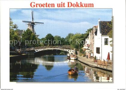 Dokkum Muehle Bruecke