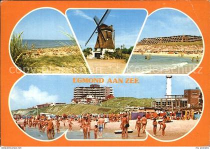 Egmond aan Zee Windmuehle Strand