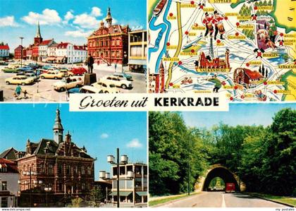 Kerkrade Marktplatz Karte Palais Tunnel