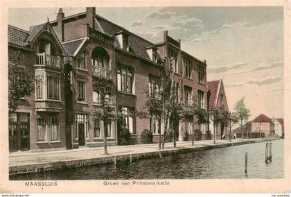 Maassluis NL Groen van Prinstererkade