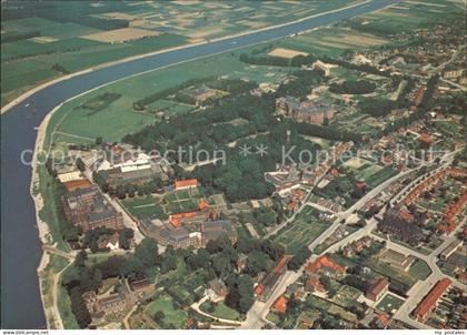 Steyl Niederlande Gemeinde Tegelen mit den 3 Gruendungen Fliegeraufnahme