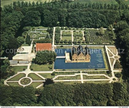 Uithuizen Menkemaborg Cafe-Restaurant 't Schathoes Fliegeraufnahme