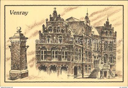 Venray Gemeentehuis Kuenstlerkarte