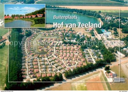 Zeeland Niederlande Buitenplaats Hof van Zeeland Fliegeraufnahme