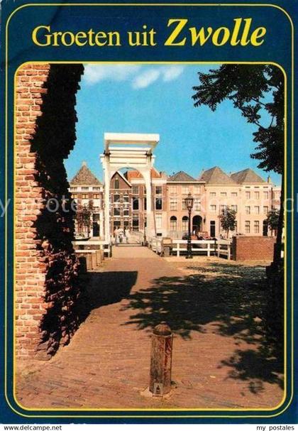 Zwolle Overijssel Zugbruecke