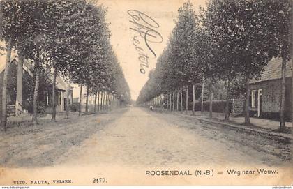 Nederland - ROOSENDAAL - Weg naar Wouw