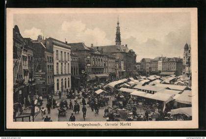 AK `s-Hertogenbosch, Groote Markt