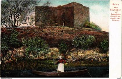 CPA AK Ruine van TEYLINGEN bij Saasenheim NETHERLANDS (602689)