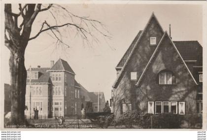 V18- SASSENHEIM - GEZICHT UIT HET GEMEENTEPARK -  EN  1954 - ( 2 SCANS )