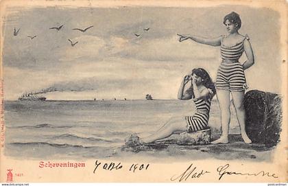 Nederland - SCHEVENINGEN - Zwemmers - Uitg. M. Glückstadt & Münden 5418