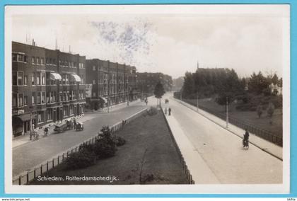 NEDERLAND prentbriefkaart Rotterdamschedijk 1941 Schiedam - Amstelveen