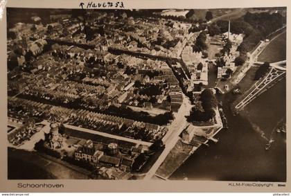 Schoonhoven (ZH) Luchtfoto 19??