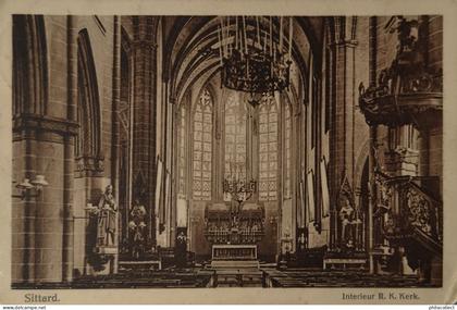 Sittard // Interieur R. K. Kerk 1923 hoekjes