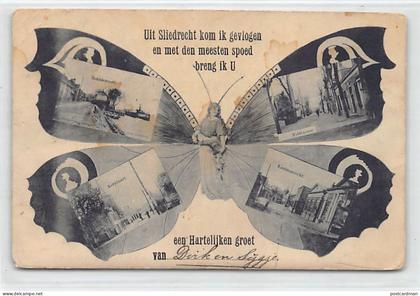 Nederland - SLIEDRECHT (ZH) Vlinder Vrouw