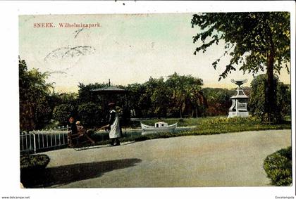 CPA-Carte Postale  Pays Bas- Sneek-Wilhelminapark -1910  VM23852br
