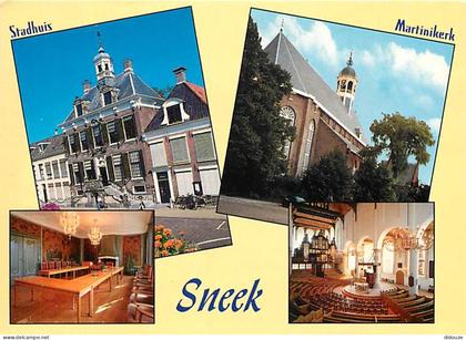 Pays-Bas - Nederland - Sneek - Multivues - CPM - Voir Scans Recto-Verso