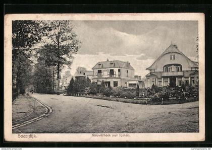 AK Soestdijk, Nieuwerhoek met fontein
