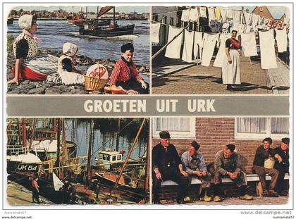 CPSM URK - Groeten uit Urk - 4 Vues - 4 Views