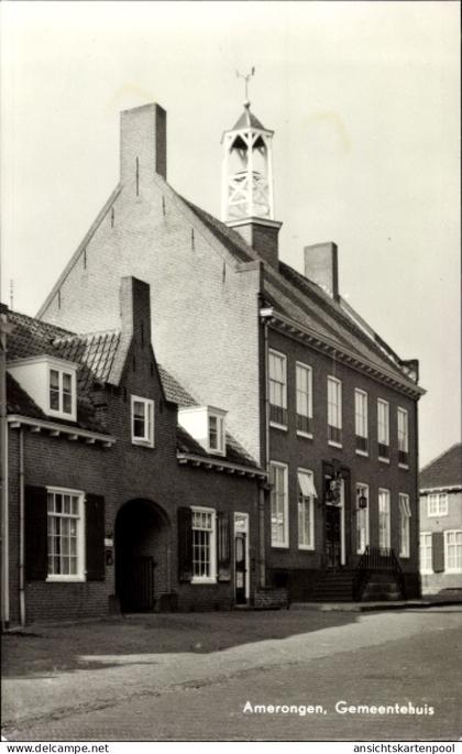 CPA Amerongen Utrecht Niederlande, Gemeentehuis