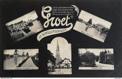 Waddinxveen (Waddingsveen) // Groet uit 1911