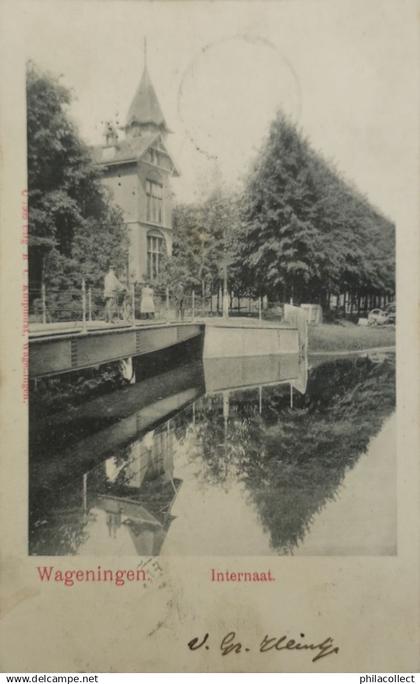 Wageningen // Internaat 1905